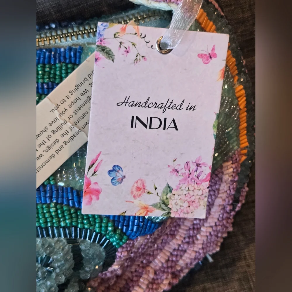 Beaded Bag Handcrafted in India NWT Viral on Tik Tok NWT